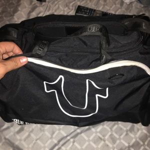 True religion duffel bag